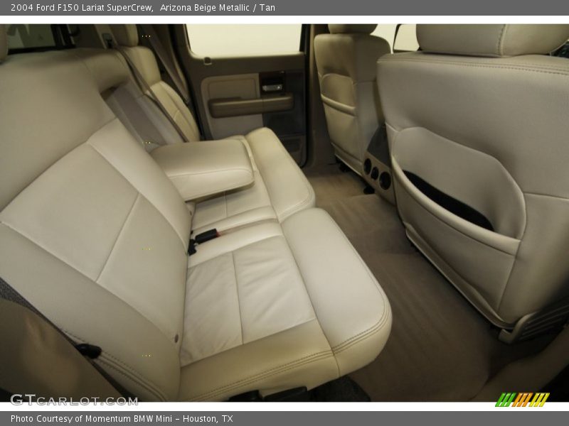 Arizona Beige Metallic / Tan 2004 Ford F150 Lariat SuperCrew