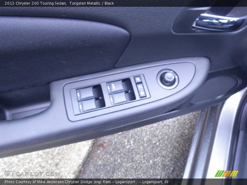 Tungsten Metallic / Black 2013 Chrysler 200 Touring Sedan