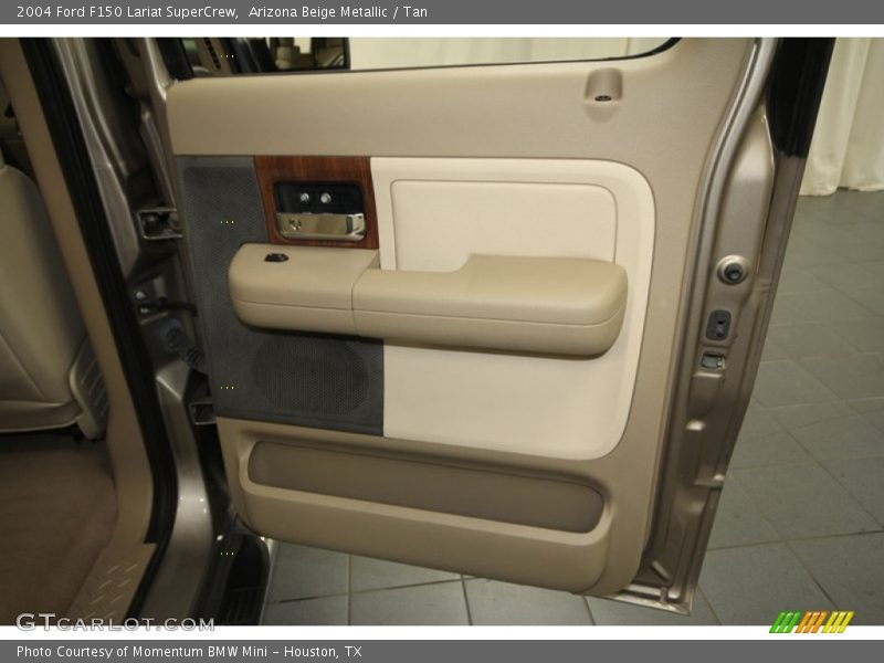 Arizona Beige Metallic / Tan 2004 Ford F150 Lariat SuperCrew