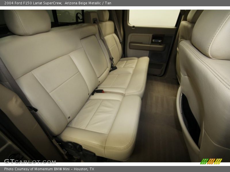 Arizona Beige Metallic / Tan 2004 Ford F150 Lariat SuperCrew