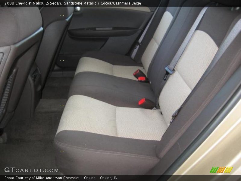 Sandstone Metallic / Cocoa/Cashmere Beige 2008 Chevrolet Malibu LS Sedan