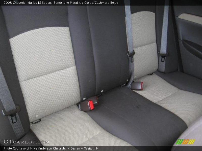 Sandstone Metallic / Cocoa/Cashmere Beige 2008 Chevrolet Malibu LS Sedan