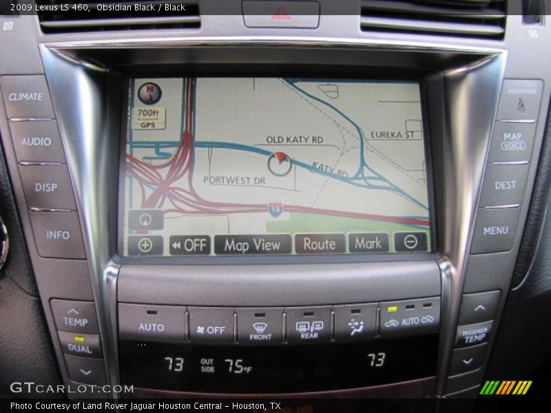 Navigation of 2009 LS 460