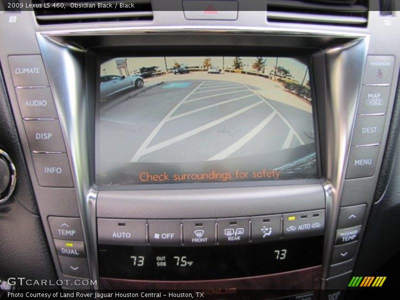 Obsidian Black / Black 2009 Lexus LS 460