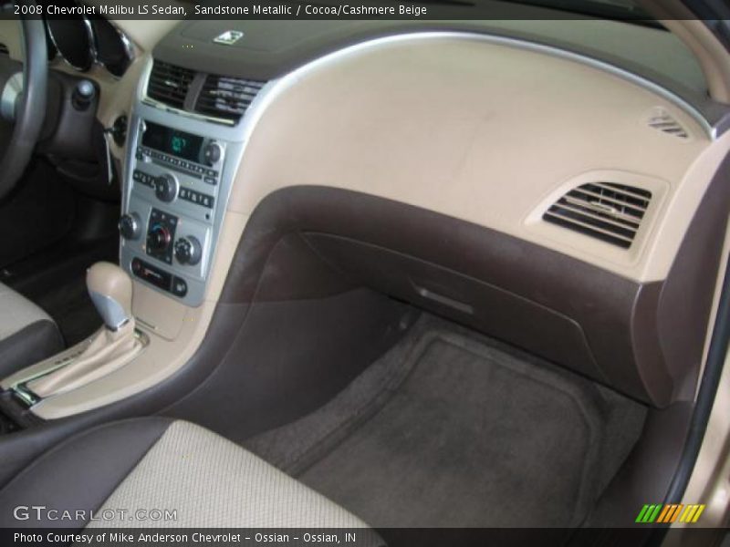 Sandstone Metallic / Cocoa/Cashmere Beige 2008 Chevrolet Malibu LS Sedan