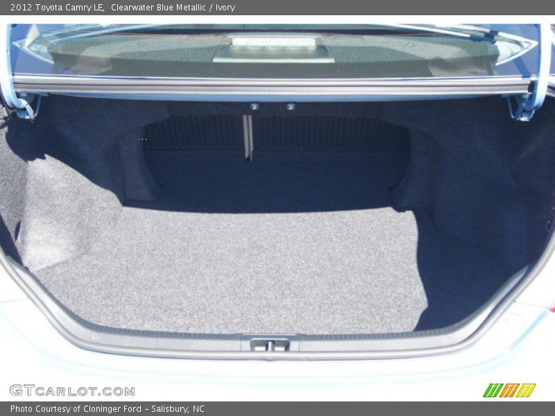 Clearwater Blue Metallic / Ivory 2012 Toyota Camry LE