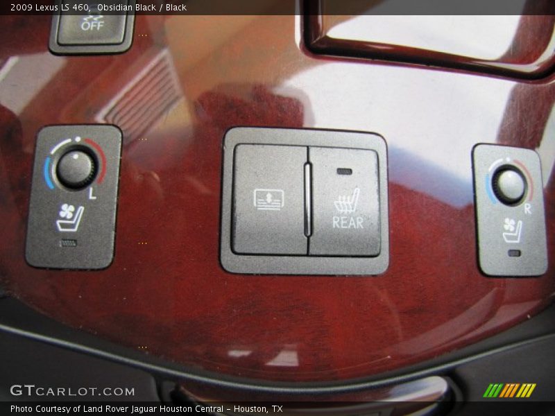 Controls of 2009 LS 460