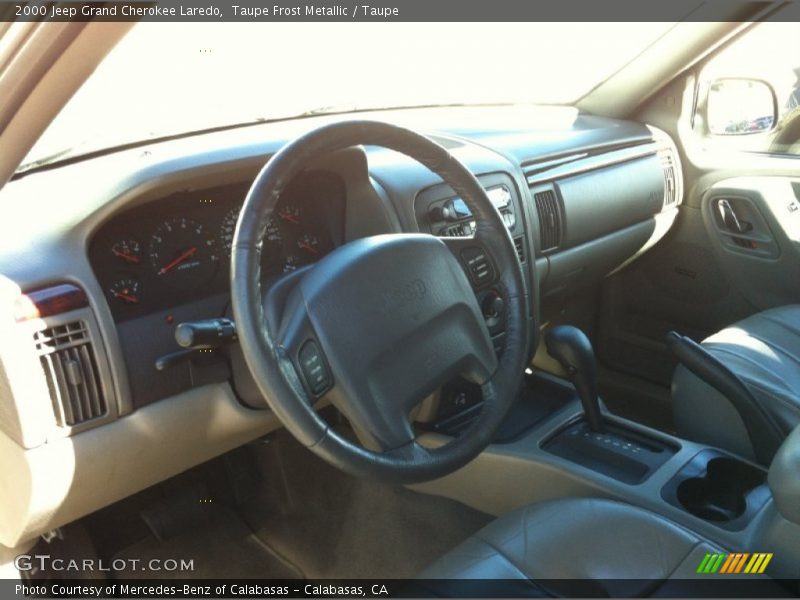 Taupe Frost Metallic / Taupe 2000 Jeep Grand Cherokee Laredo