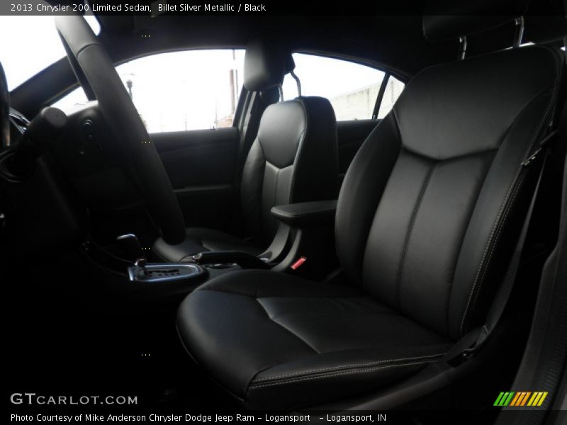 Billet Silver Metallic / Black 2013 Chrysler 200 Limited Sedan