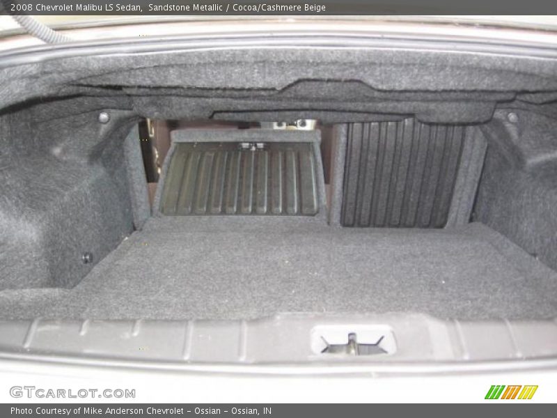 Sandstone Metallic / Cocoa/Cashmere Beige 2008 Chevrolet Malibu LS Sedan