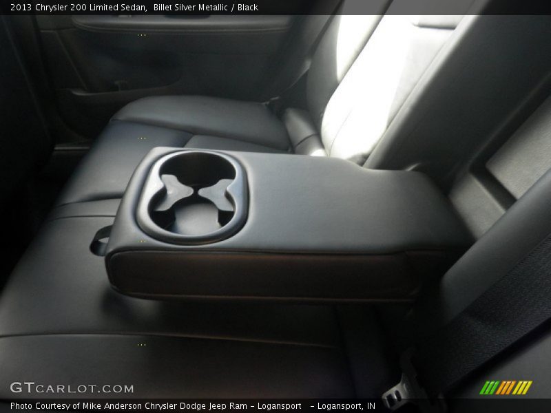 Billet Silver Metallic / Black 2013 Chrysler 200 Limited Sedan