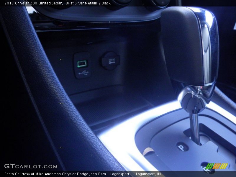 Billet Silver Metallic / Black 2013 Chrysler 200 Limited Sedan