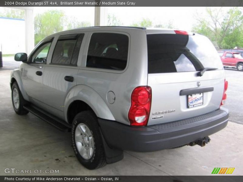 Brilliant Silver Metallic / Medium Slate Gray 2004 Dodge Durango ST 4x4