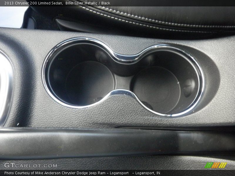 Billet Silver Metallic / Black 2013 Chrysler 200 Limited Sedan