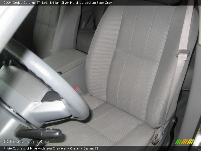 Brilliant Silver Metallic / Medium Slate Gray 2004 Dodge Durango ST 4x4