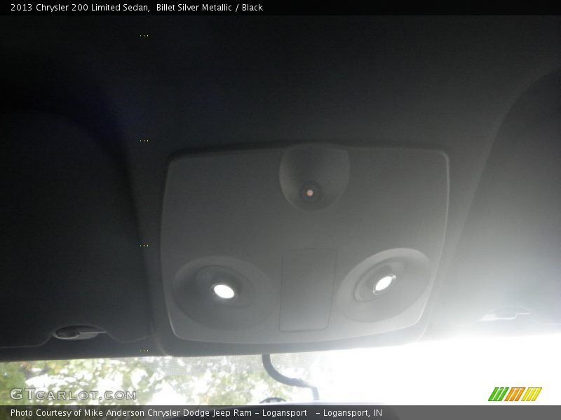 Billet Silver Metallic / Black 2013 Chrysler 200 Limited Sedan