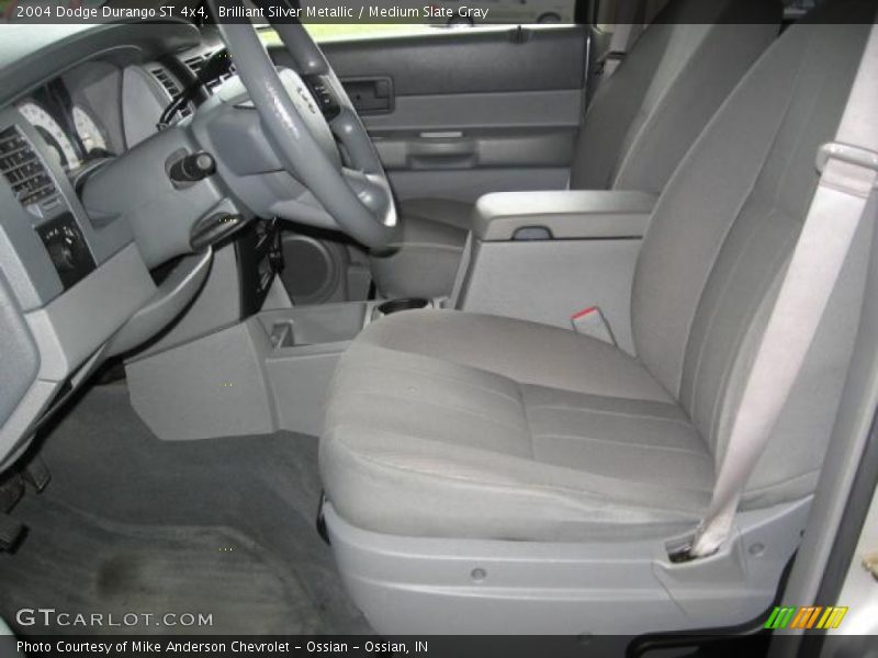 Brilliant Silver Metallic / Medium Slate Gray 2004 Dodge Durango ST 4x4