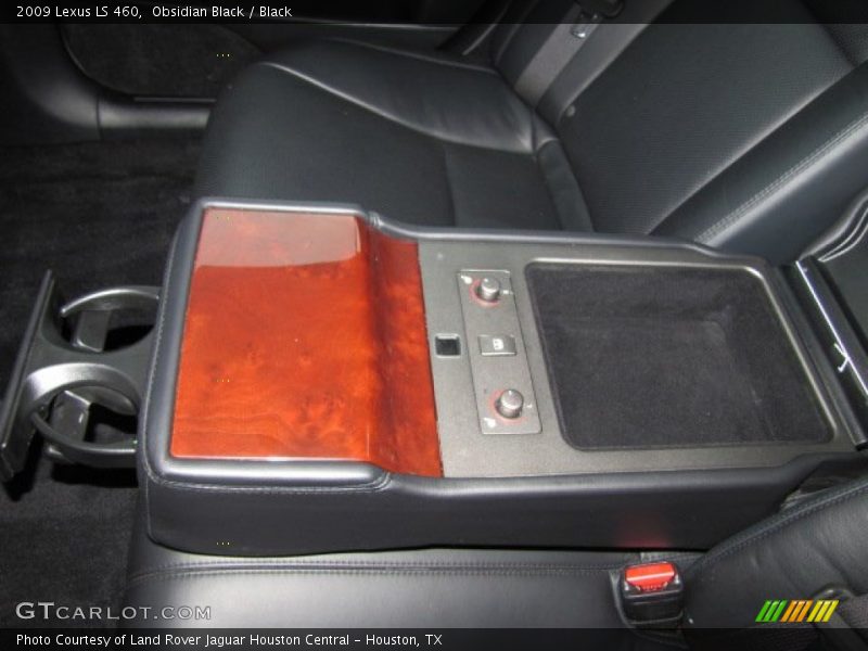 Obsidian Black / Black 2009 Lexus LS 460