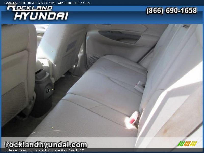 Obsidian Black / Gray 2006 Hyundai Tucson GLS V6 4x4