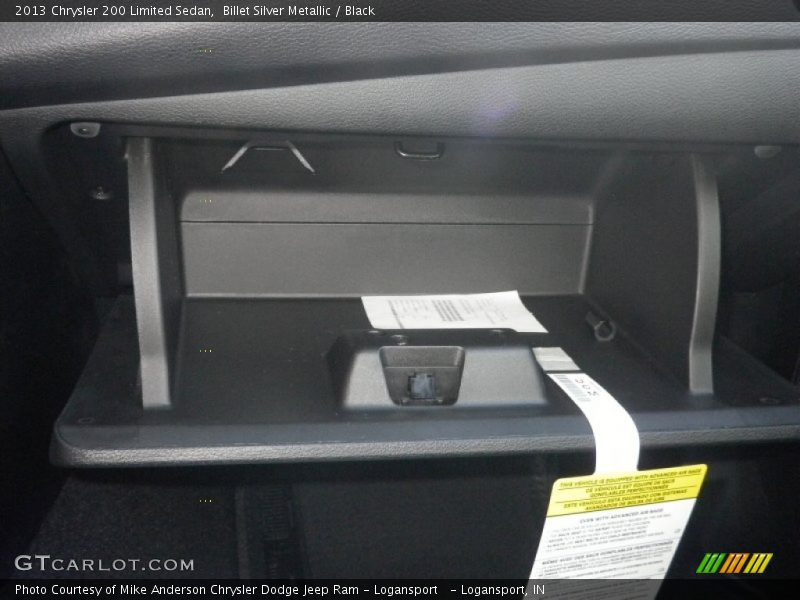 Billet Silver Metallic / Black 2013 Chrysler 200 Limited Sedan