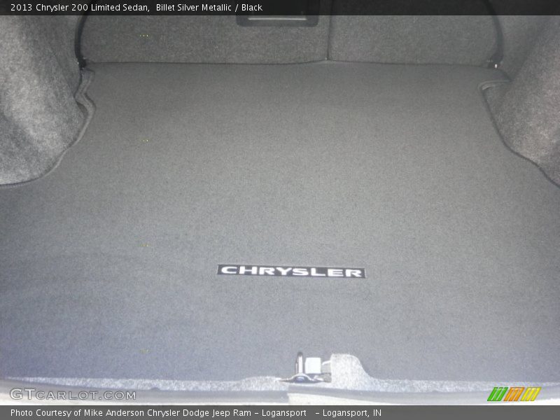 Billet Silver Metallic / Black 2013 Chrysler 200 Limited Sedan