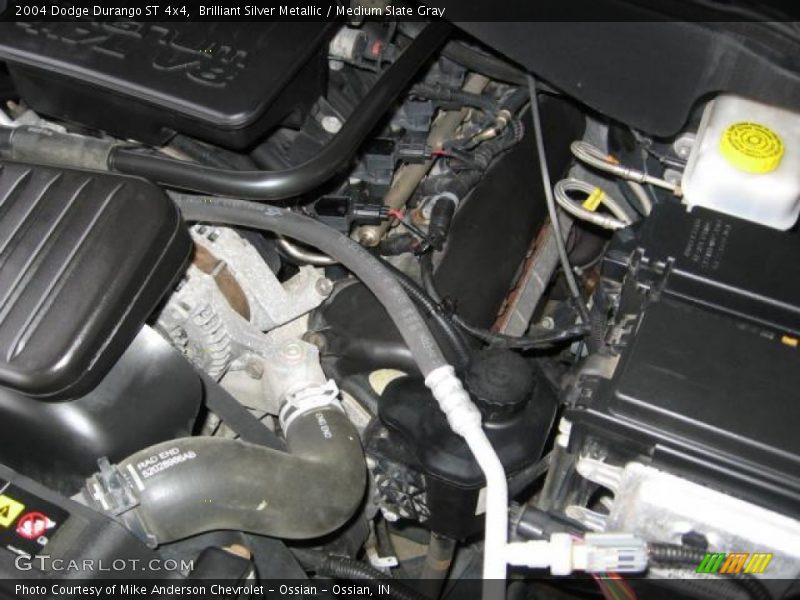 Brilliant Silver Metallic / Medium Slate Gray 2004 Dodge Durango ST 4x4