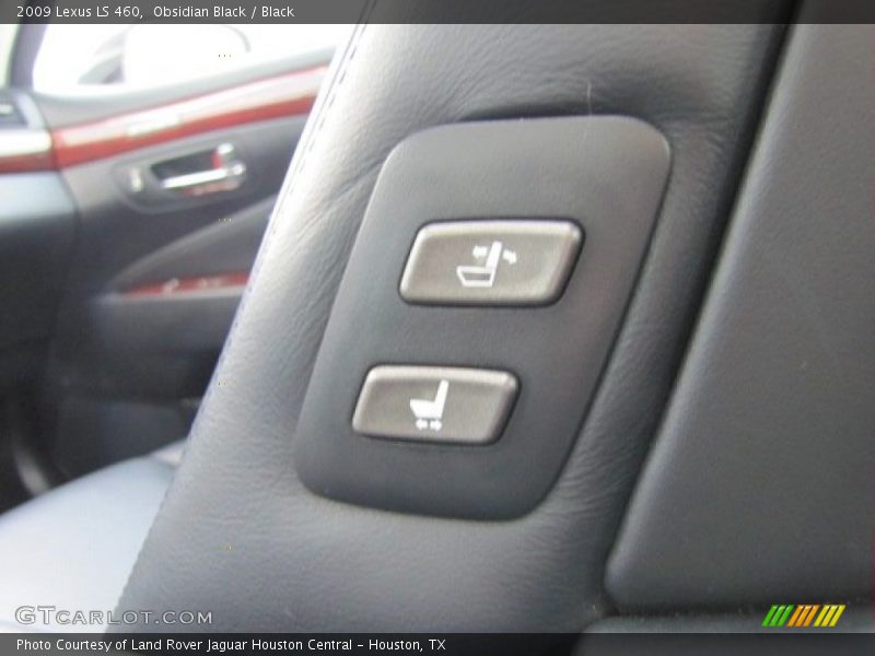 Obsidian Black / Black 2009 Lexus LS 460
