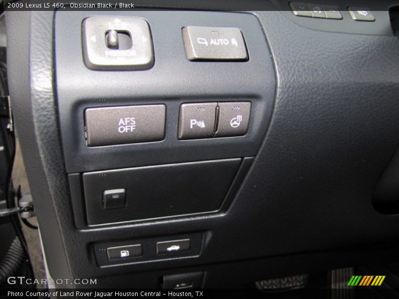 Obsidian Black / Black 2009 Lexus LS 460