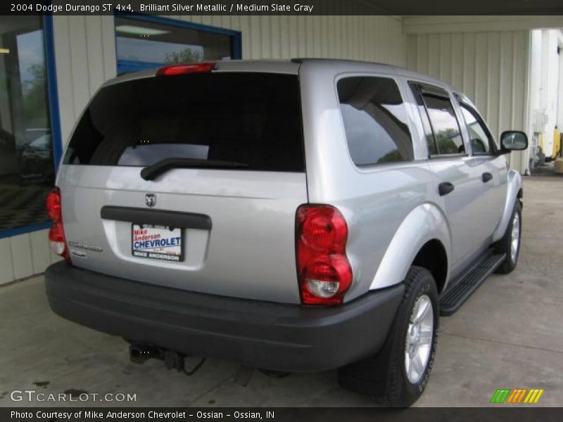 Brilliant Silver Metallic / Medium Slate Gray 2004 Dodge Durango ST 4x4