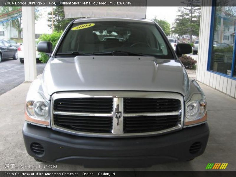 Brilliant Silver Metallic / Medium Slate Gray 2004 Dodge Durango ST 4x4