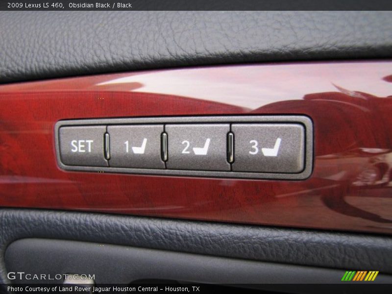 Controls of 2009 LS 460