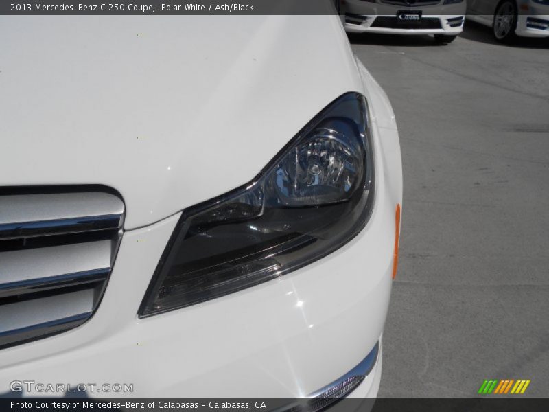 Polar White / Ash/Black 2013 Mercedes-Benz C 250 Coupe