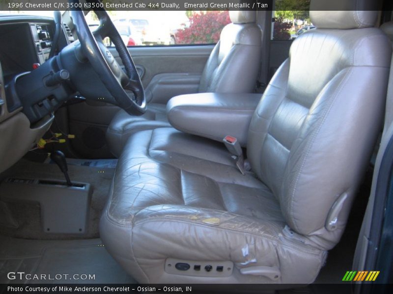 Front Seat of 1996 C/K 3500 K3500 Extended Cab 4x4 Dually