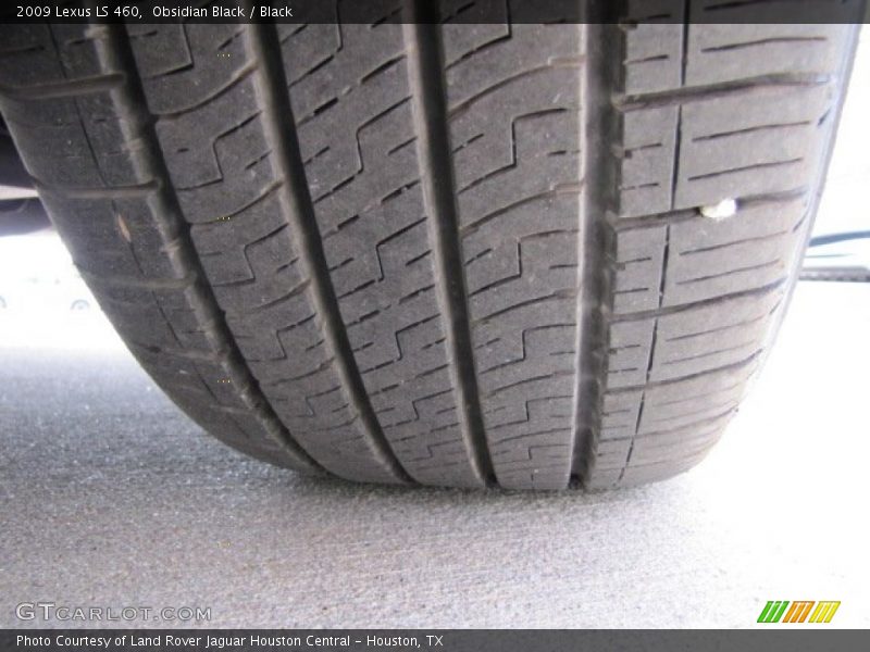 Obsidian Black / Black 2009 Lexus LS 460