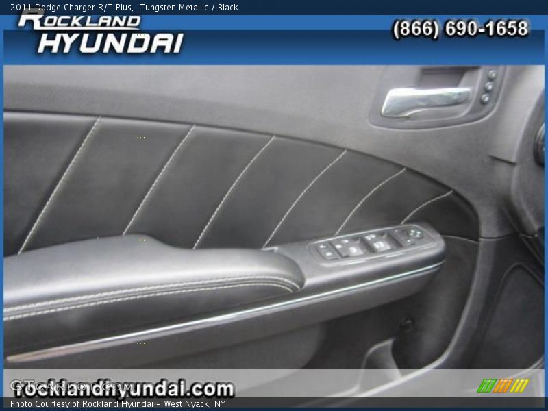 Tungsten Metallic / Black 2011 Dodge Charger R/T Plus