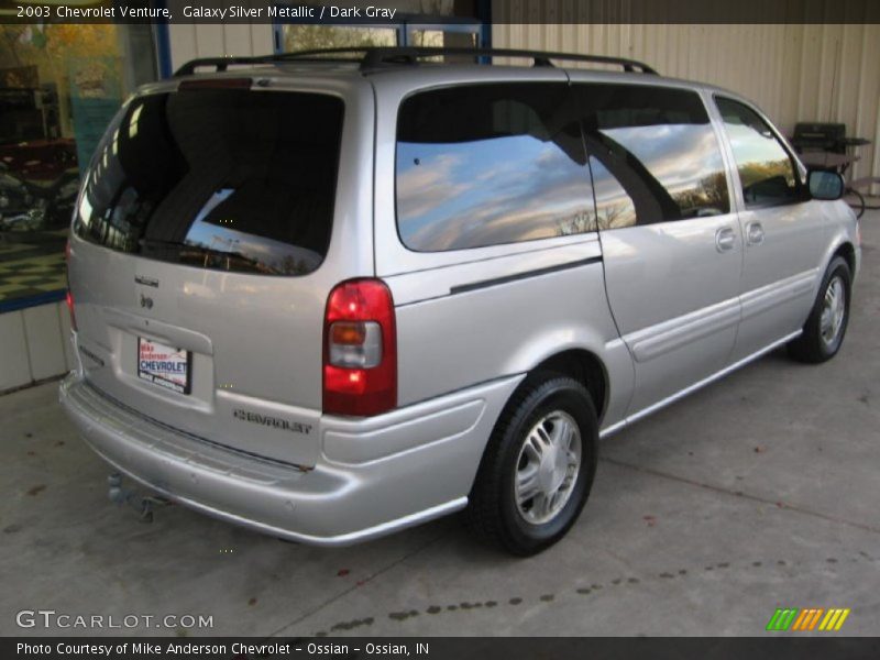 Galaxy Silver Metallic / Dark Gray 2003 Chevrolet Venture