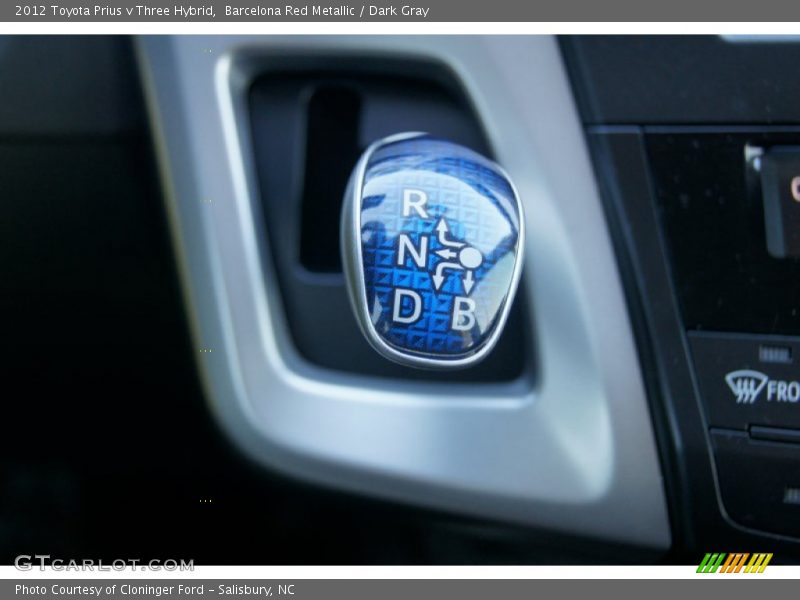  2012 Prius v Three Hybrid ECVT Automatic Shifter
