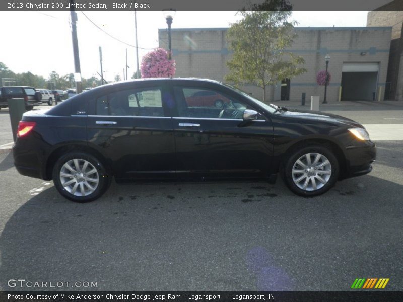 Black / Black 2013 Chrysler 200 Limited Sedan