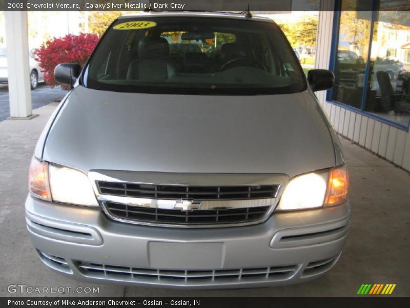 Galaxy Silver Metallic / Dark Gray 2003 Chevrolet Venture