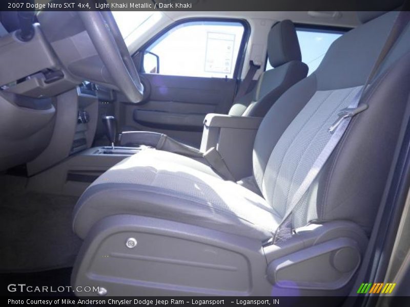 Light Khaki Metallic / Dark Khaki 2007 Dodge Nitro SXT 4x4