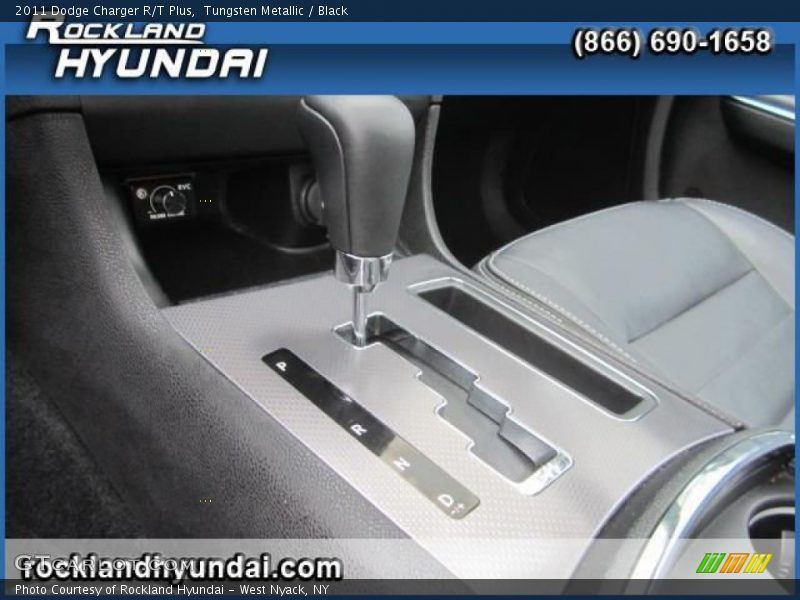 Tungsten Metallic / Black 2011 Dodge Charger R/T Plus