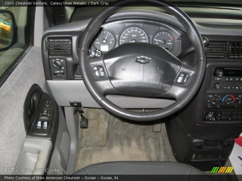 Galaxy Silver Metallic / Dark Gray 2003 Chevrolet Venture