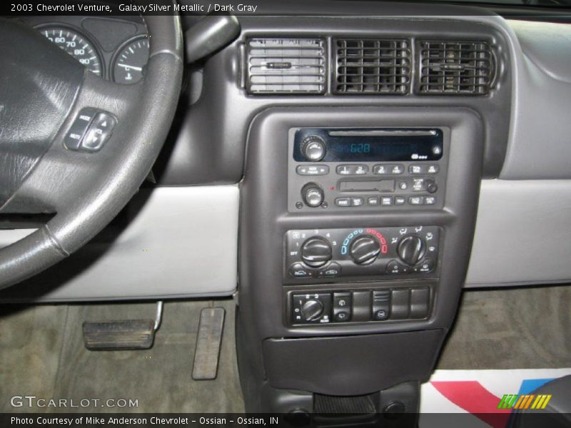 Galaxy Silver Metallic / Dark Gray 2003 Chevrolet Venture