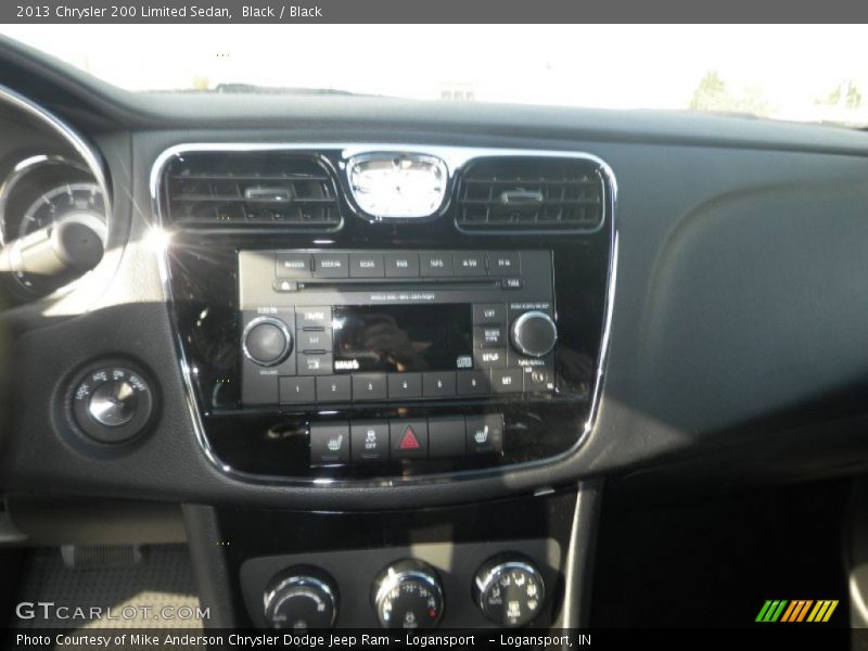 Black / Black 2013 Chrysler 200 Limited Sedan