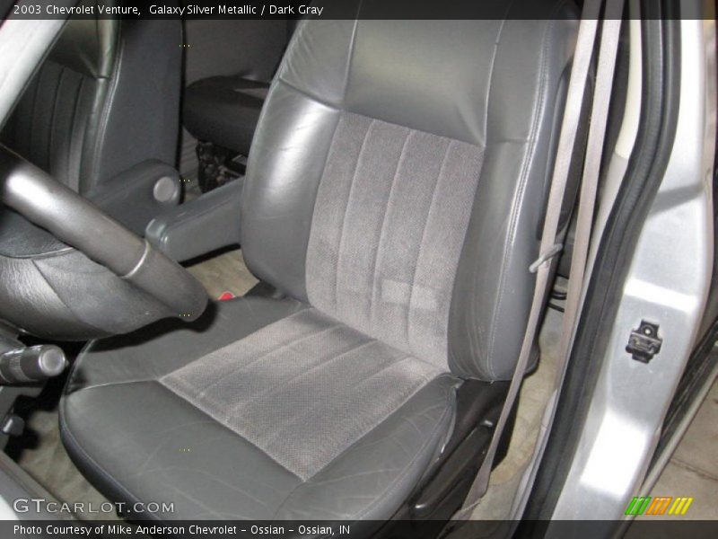 Galaxy Silver Metallic / Dark Gray 2003 Chevrolet Venture