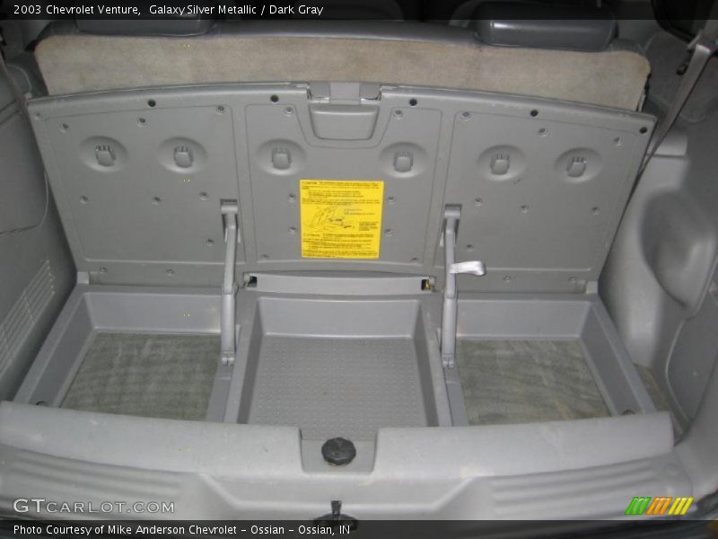 Galaxy Silver Metallic / Dark Gray 2003 Chevrolet Venture