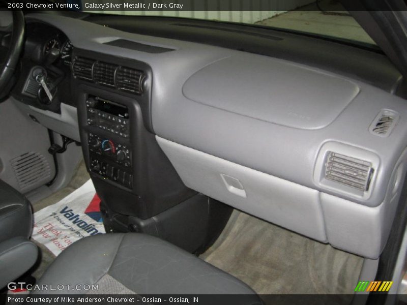 Galaxy Silver Metallic / Dark Gray 2003 Chevrolet Venture