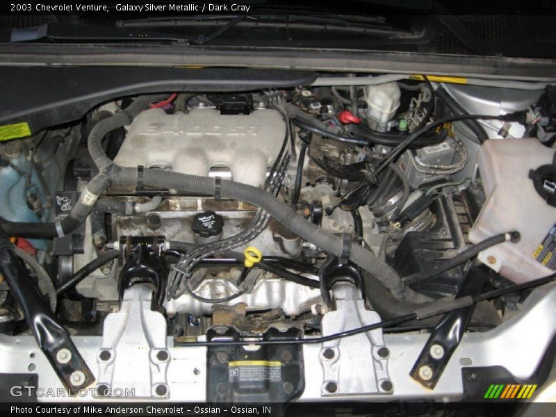 Galaxy Silver Metallic / Dark Gray 2003 Chevrolet Venture