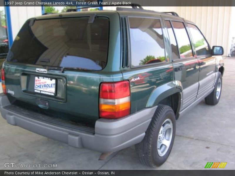 Forest Green Pearl / Agate Black 1997 Jeep Grand Cherokee Laredo 4x4