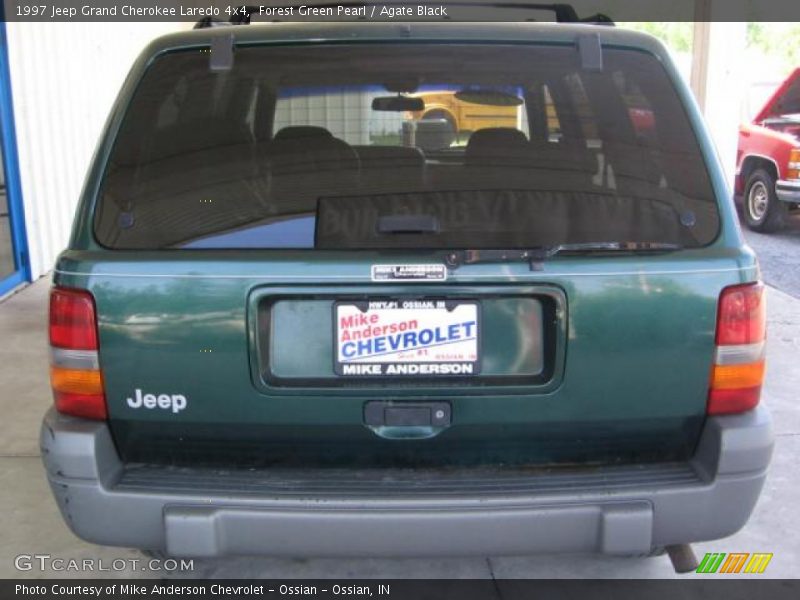 Forest Green Pearl / Agate Black 1997 Jeep Grand Cherokee Laredo 4x4